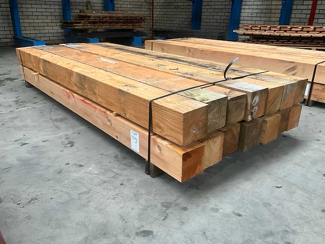 Douglas balk 11.5x15x250 cm (14x) - afbeelding 1 van  4