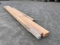 Douglas balk 12x12 cm (4x) - afbeelding 1 van  4