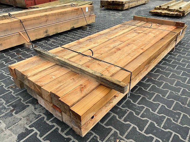 Douglas balk 12x12x300 cm (18x) - afbeelding 2 van  5