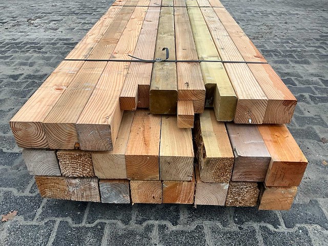 Douglas balk 12x12x300 cm (19x) - afbeelding 4 van  5