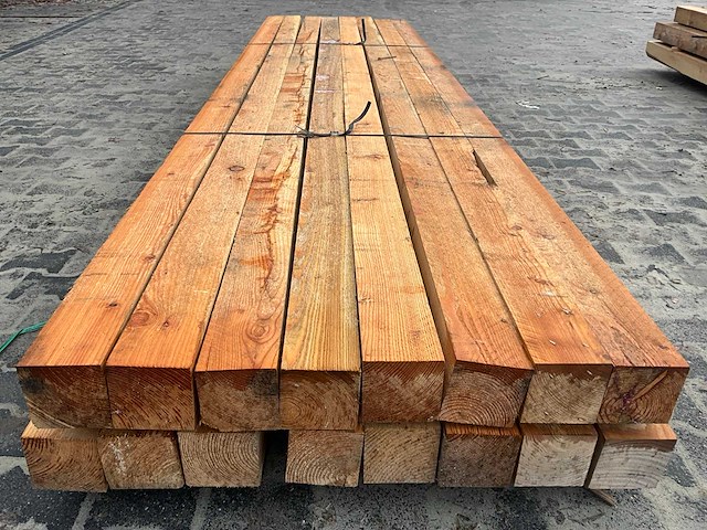 Douglas balk 12x12x400 (16x) - afbeelding 4 van  5