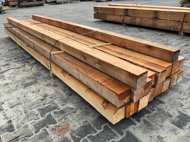 Douglas balk 12x12x400 cm (18x) - afbeelding 3 van  5