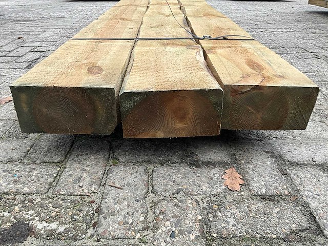 Douglas balk 12x22x260 cm (3x) - afbeelding 4 van  4