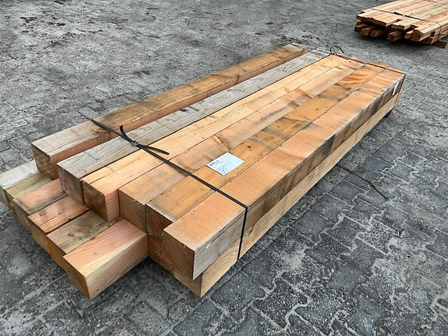 Douglas balk 15x15 cm (12x) - afbeelding 2 van  6