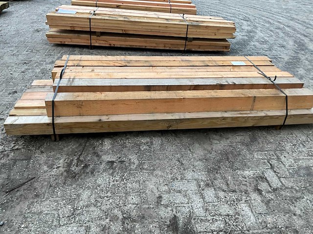 Douglas balk 15x15 cm (12x) - afbeelding 3 van  6