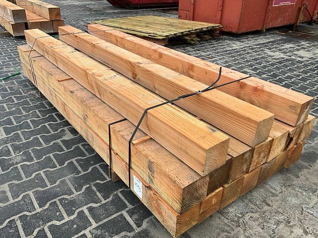 Douglas balk 15x15x250 cm (17x) - afbeelding 1 van  4