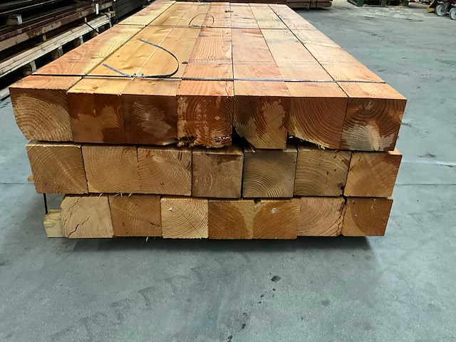 Douglas balk 15x15x300 (21x) - afbeelding 4 van  4