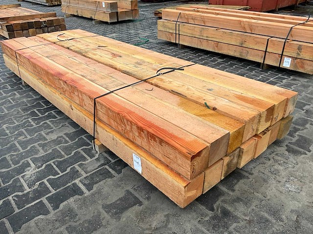 Douglas balk 15x15x300 cm (14x) - afbeelding 1 van  4