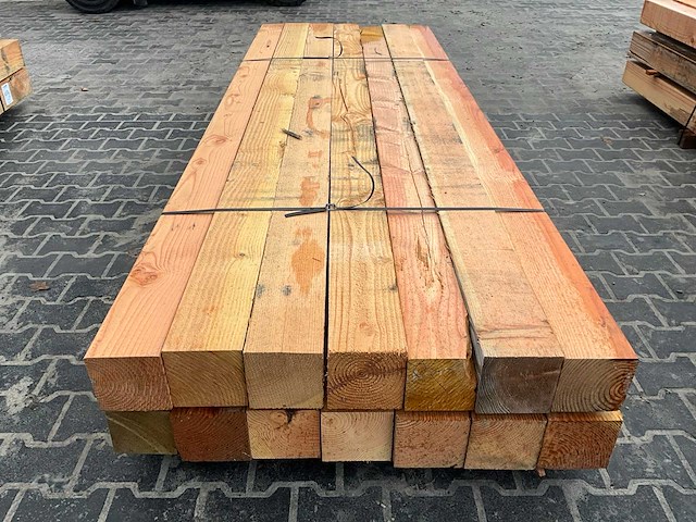Douglas balk 15x15x300 cm (14x) - afbeelding 3 van  4