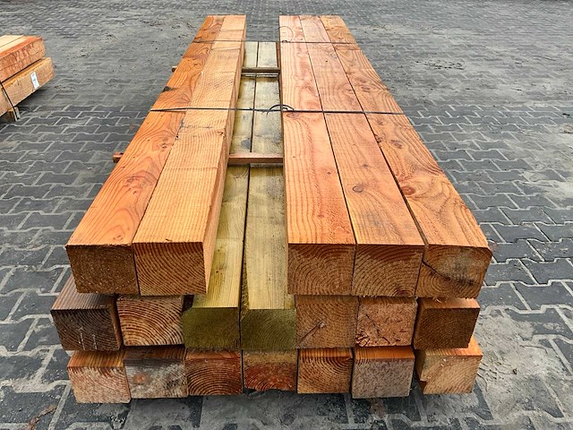 Douglas balk 15x15x300 cm (19x) - afbeelding 3 van  4