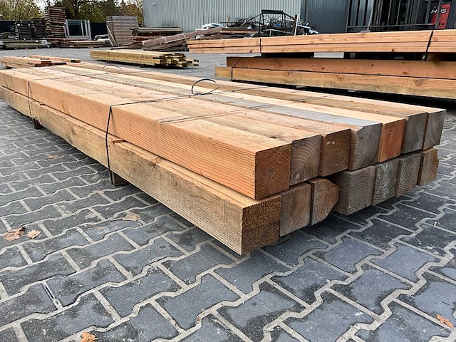 Douglas balk 15x15x400 cm (14x) - afbeelding 3 van  5
