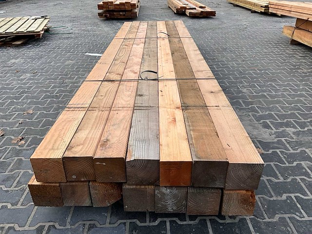 Douglas balk 15x15x400 cm (14x) - afbeelding 4 van  5