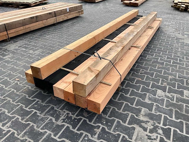 Douglas balk 15x15x400 cm (9x) - afbeelding 2 van  5