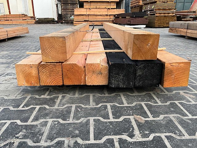 Douglas balk 15x15x400 cm (9x) - afbeelding 5 van  5