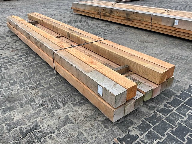 Douglas balk 15x15x500 cm (7x) - afbeelding 1 van  4
