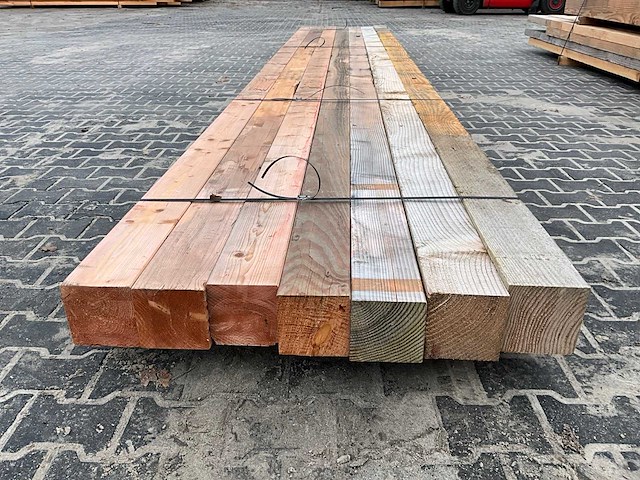 Douglas balk 15x15x600 (7x) - afbeelding 3 van  3