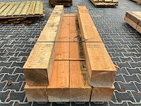 Douglas balk 20x20x250 cm (6x) - afbeelding 3 van  4