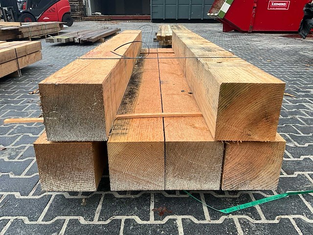 Douglas balk 20x20x250 cm (6x) - afbeelding 4 van  4