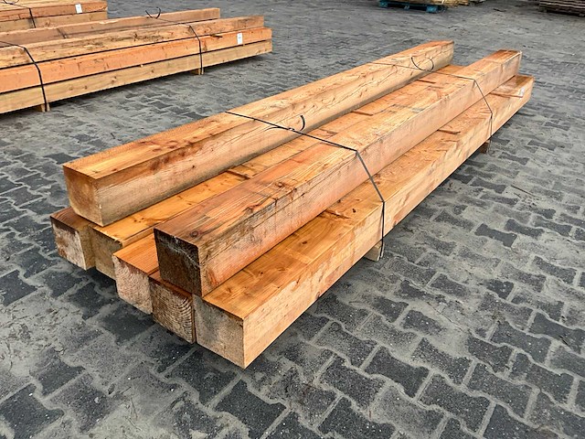 Douglas balk 20x20x400 cm (7x) - afbeelding 2 van  4