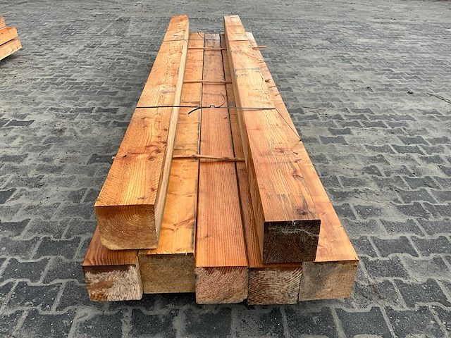 Douglas balk 20x20x400 cm (7x) - afbeelding 3 van  4