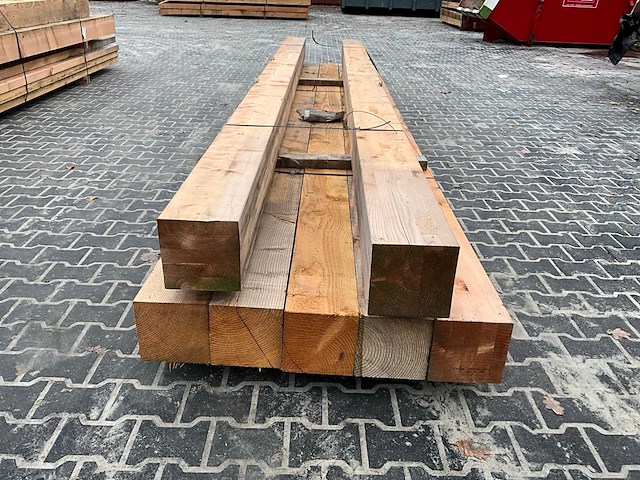 Douglas balk 20x20x500 cm (7x) - afbeelding 3 van  4