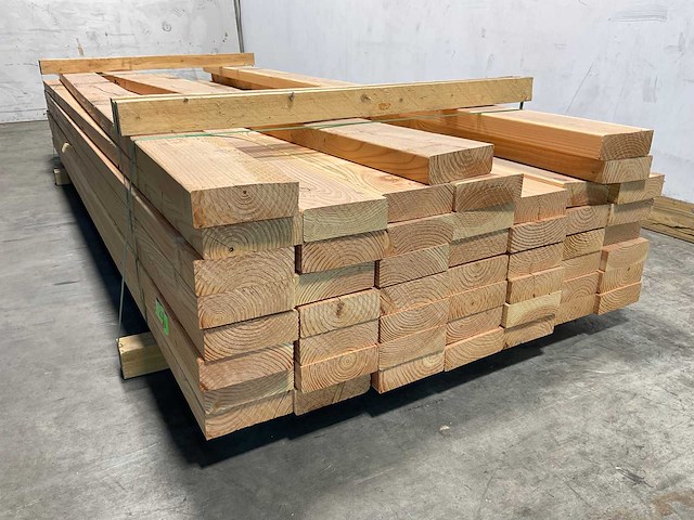 Douglas balk 307x15,5x5,3 cm (100x) - afbeelding 5 van  7