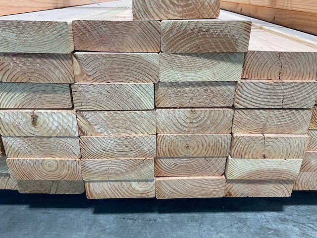 Douglas balk 307x15,5x5,3 cm (100x) - afbeelding 7 van  7