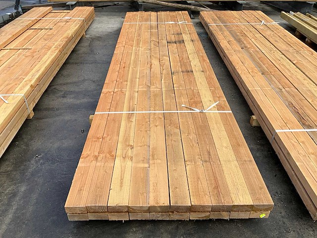 Douglas balk 4000x100x50 mm (20x) - afbeelding 1 van  3