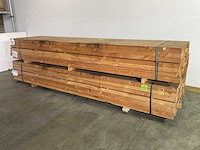 Douglas balk 400x15x7,5 cm (5x) - afbeelding 1 van  4