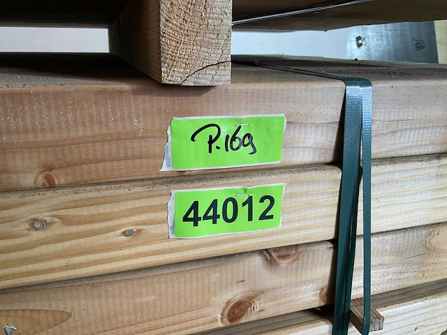 Douglas balk 400x15x7,5 cm (5x) - afbeelding 5 van  5