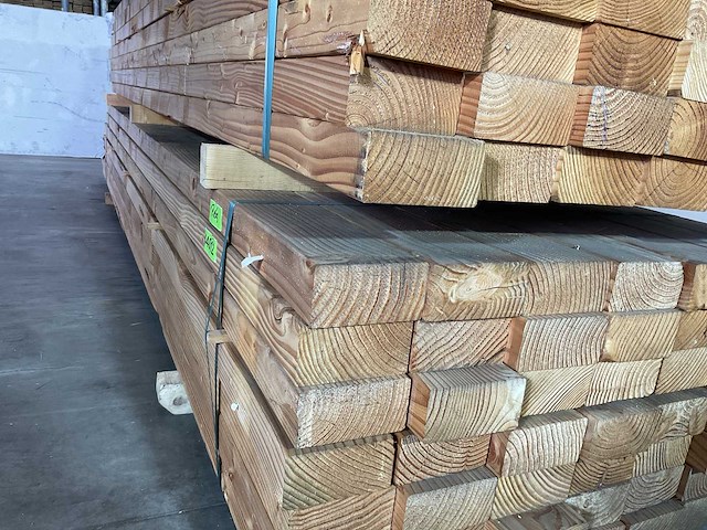 Douglas balk 400x15x7,5 cm (5x) - afbeelding 4 van  5