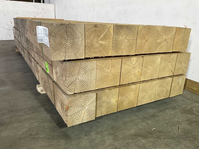 Douglas balk 400x20x20 cm (4x) - afbeelding 1 van  1