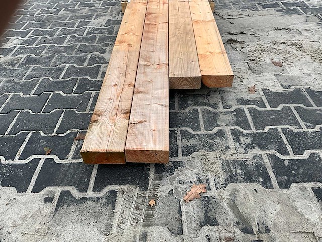 Douglas balk 7x14 cm (4x) - afbeelding 3 van  3