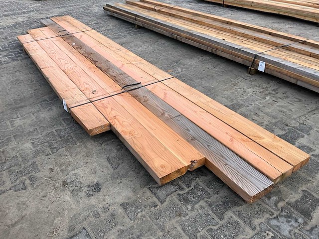 Douglas balk 7x19 cm (6x) - afbeelding 1 van  3