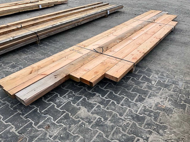 Douglas balk 7x19 cm (6x) - afbeelding 2 van  3