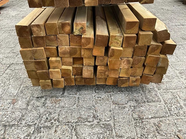 Douglas balk 7x7x300 cm (120x) - afbeelding 6 van  6