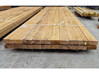Douglas balk blank 50x100x4000 mm (20x) - afbeelding 1 van  2