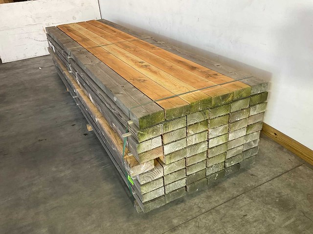 Douglas balk fijnbezaagd 400x17x7,5 cm (54x) - afbeelding 3 van  4