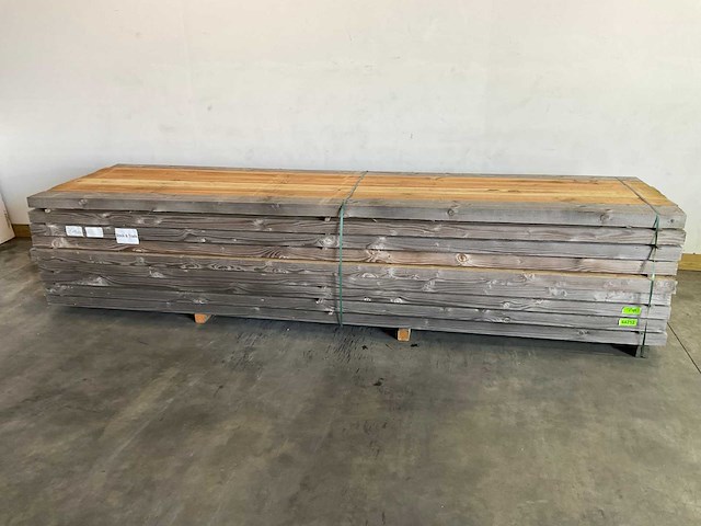 Douglas balk fijnbezaagd 400x17x7,5 cm (54x) - afbeelding 1 van  5