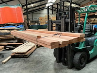 Douglas balk geschaafd - 250x14,5x4,5 cm (11x) - afbeelding 1 van  8