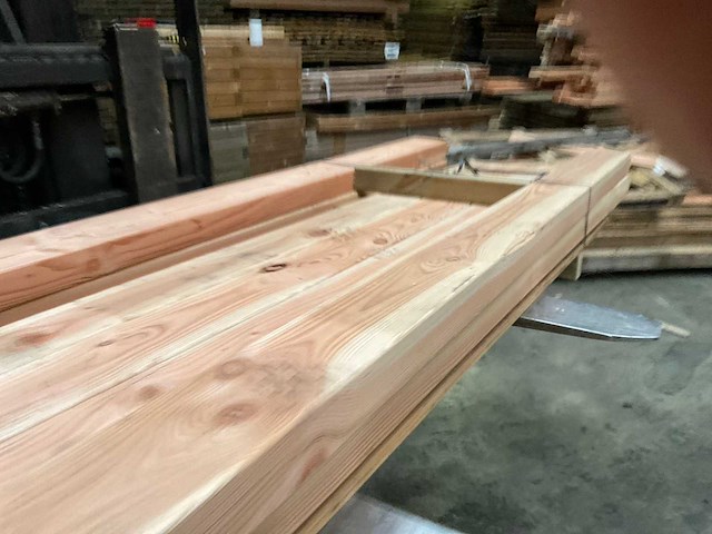 Douglas balk geschaafd - 273x14x6,2 cm (7x) - afbeelding 6 van  7