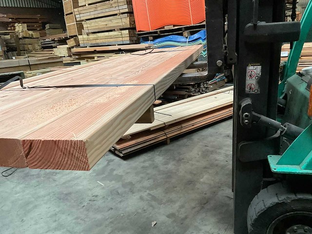 Douglas balk geschaafd - 293x14x6,2 cm (6x) - afbeelding 3 van  13