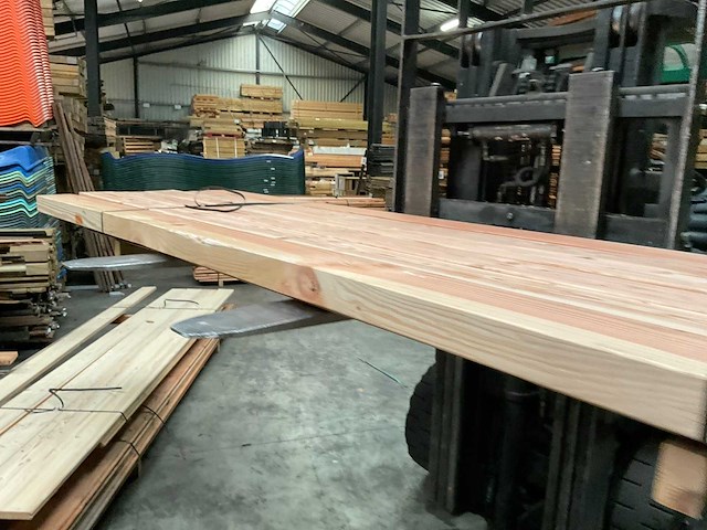 Douglas balk geschaafd - 293x14x6,2 cm (6x) - afbeelding 6 van  13