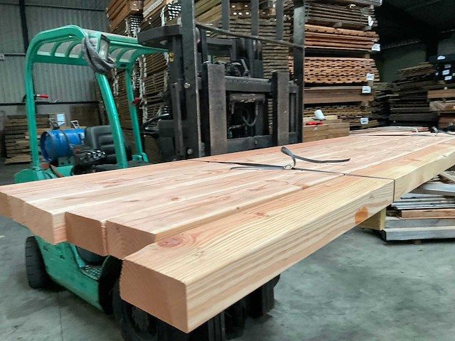 Douglas balk geschaafd - 293x14x6,2 cm (6x) - afbeelding 12 van  13