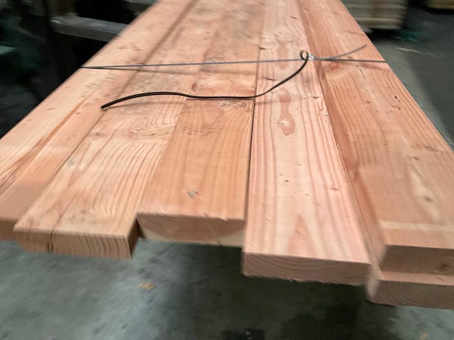 Douglas balk geschaafd - 295x15,5x4,5 cm (6x) - afbeelding 6 van  10