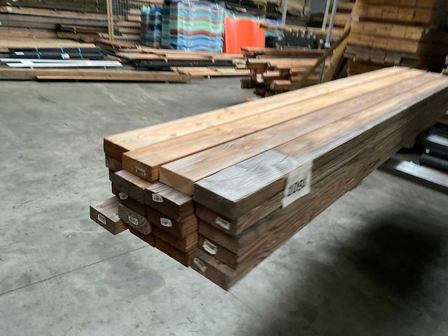 Douglas balk geschaafd - 300x12x4,5 cm (20x) - afbeelding 3 van  10