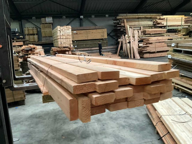 Douglas balk geschaafd - 300x12x4,5 cm (26x) - afbeelding 4 van  8