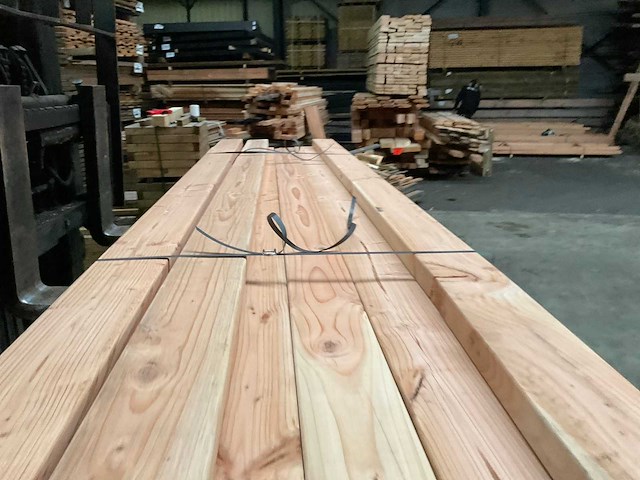 Douglas balk geschaafd - 300x12x4,5 cm (26x) - afbeelding 6 van  8
