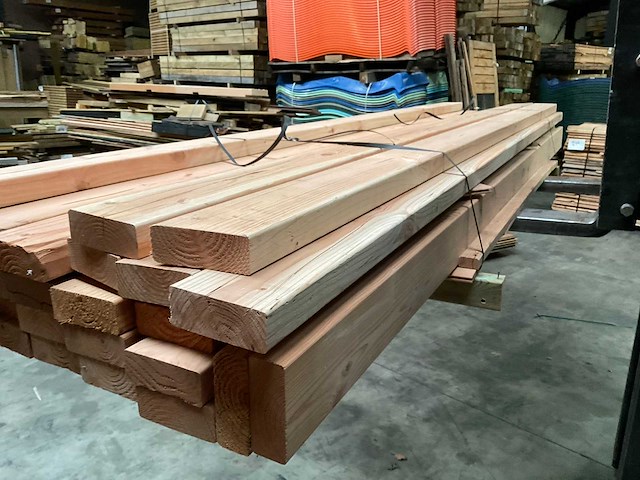 Douglas balk geschaafd - 300x12x4,5 cm (26x) - afbeelding 8 van  8