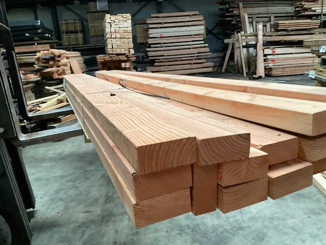 Douglas balk geschaafd - 320x14x6,2 cm (15x) - afbeelding 3 van  12